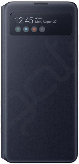 Samsung Galaxy Note 10 Lite Smart View Cover Flip Tok (Fekete)